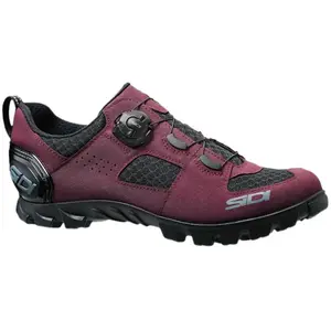 Chaussures Sidi VTT Turbo bordeaux noir - 40 pas cher