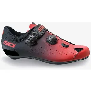 Chaussures Sidi Genius 10 rouge noir - 47 pas cher