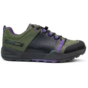 Chaussures Sidi VTT Atomus vert foncé noir lilas - 40 pas cher