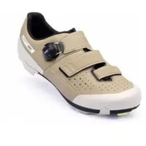 Chaussures Sidi VTT Silvis beige foncé blanc - 43 pas cher