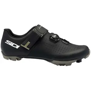 Chaussures Sidi Physis noir mat vert - 42.5 pas cher