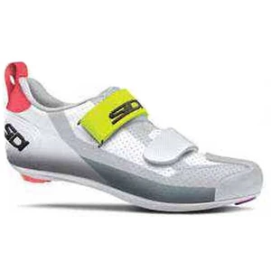 Chaussures Sidi Prima blanc profond gris jaune femme - 47 pas cher