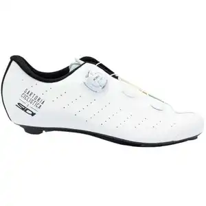 Chaussures de route sidi laghee sprint blanc unisexe pas cher