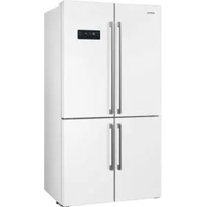 Comparateur de prix : Smeg FQ60BDE Réfrigérateur combiné côte à côte, pose libre, 572 l, blanc