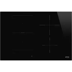 SMEG SI1M4744D, Plaque de cuisson à induction UNIVERSAL, Black glass pas cher