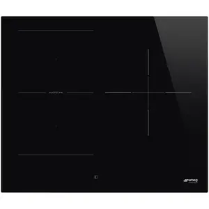 SMEG SI1M4634D, Plaque de cuisson à induction UNIVERSAL, Black glass pas cher