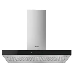 Hotte décorative îlot SMEG KBTI9L4VN pas cher