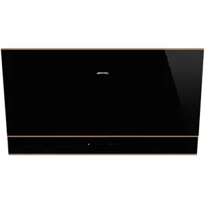 Hotte décorative murale inclinée SMEG KV694R pas cher