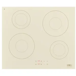 Comparateur de prix : SMEG SI2641DP, Plaque de cuisson à induction COLONIALE, Cream glass