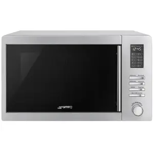 Four à micro-ondes - SMEG - MOE34CXI2 - 34L - 1100W - Inox pas cher