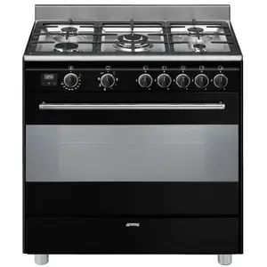 Comparateur de prix : Smeg Smeg Concerto BG91CTN2 Cuisinière Noir