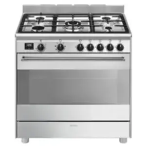 Comparateur de prix : SMEG Master BG91X2 Four et cuisinière Gaz Acier Inoxydable A