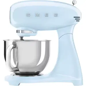 Smeg - robot sur socle 4.8l 800w bleu azur smf03pbeu - années 50 SMF03PBEU pas cher