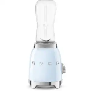 Comparateur de prix : Bol mixeur blender - SMEG - PBF01PBEU - 300 W - Double lame en inox - Capacité 0.6L