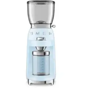 Comparateur de prix : Moulin à café - Smeg - CGF11PBEU - Inox - 30 niveaux de broyage - 8 fonctions