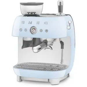 Comparateur de prix : Smeg - machine à expresso avec broyeur 20 bars bleu  egf03pbeu - EGF03PBEU
