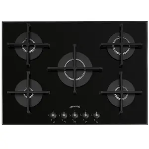SMEG PV175B3, Plaque de cuisson à gaz LINEA, Black pas cher