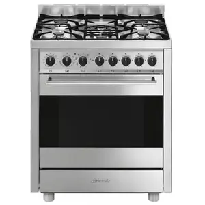 Smeg Piano de cuisson SMEG B71GMX2 70x60 cm pas cher