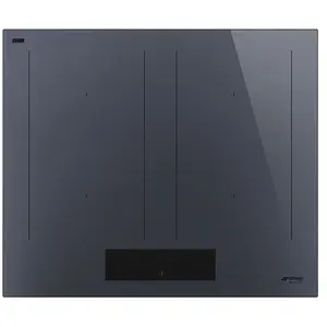 Plaque induction Encastrable Smeg SIM1644DG 7400 W Gris Neptune pas cher