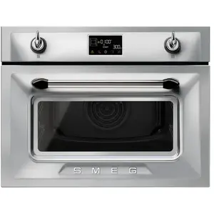 Comparateur de prix : Four micro onde combiné SO4902M1X Smeg