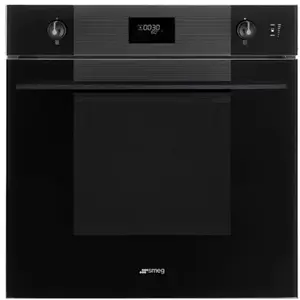 Smeg - Four encastrable vapeur SO6101S2B3, Linéa, 66 litres, combiné vapeur pas cher