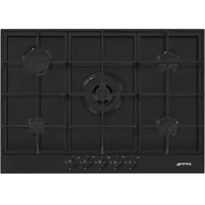 SMEG PX375MB, 5 feux , 72.5 cm, Allumage une main PX375MB pas cher