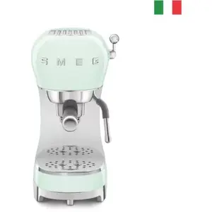 Comparateur de prix : SMEG Machine à café Expresso Années 50 coloris vert d'eau - ECF02PGEU