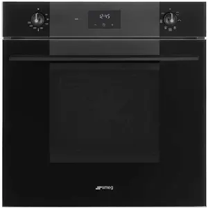 Smeg Four encastrable SF6100VB3 noir convection naturelle pas cher