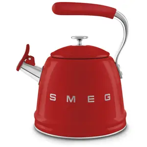 Comparateur de prix : Bouilloire SMEG Sifflante 2.3L Rouge