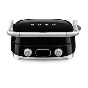 Gaufrier / multigril vintage années 50 noir smeg pas cher