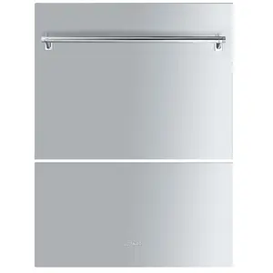 Smeg Smeg KIT73624X - Kit panneau de porte - acier inoxydable pas cher