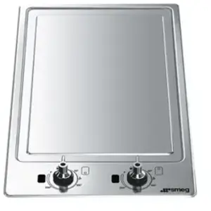 Smeg Smeg PGF30T-1 Teppan yaki Acier inoxydable - 2 foyers pas cher