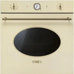 Smeg SFP805PO four - fours (Intégré, Electrique, A, Crème, Rotatif, Devant)Vendu paramazon