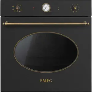 Comparateur de prix : Smeg Four encastrable pyrolyse SFP805AO Coloniale, 70 litres, porte froide