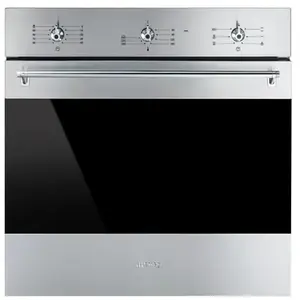 Comparateur de prix : Smeg Four encastrable émail lisse SF6381X, Classica, 70 litres, 6 modes de cuisson