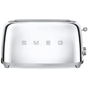 Comparateur de prix : Smeg Smeg 50's Style TSF02SSEU - Grille-pain - 4 tranche - 2 Emplacements - chrome