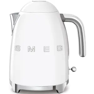 Comparateur de prix : Bouilloire - SMEG - KLF03WHEU - 1,7 L - 2400W - Acier inox vernis - Blanc