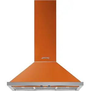 Smeg Hotte Décorative Portofino Trapezoid Kpf9or 90 Cm pas cher