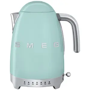 Comparateur de prix : Smeg - bouilloire sans fil 1.7l 2400w turquoise klf04pgeu - klf04pgeu