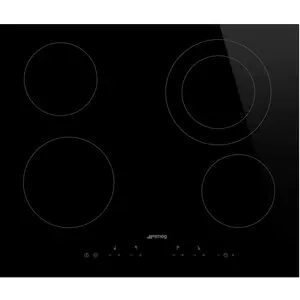 SMEG; Plaque de cuisson vitrocéramique (SE364ETD) pas cher