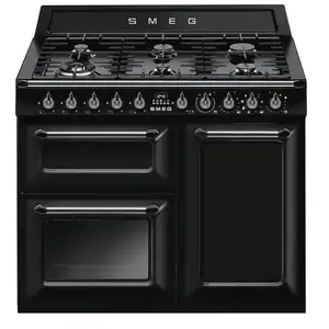 Comparateur de prix : Smeg VICTORIA 100cm MIXTE NOIR - TR103BL