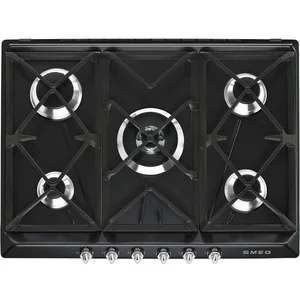 Comparateur de prix : Smeg Smeg SR975NGH Table de cuisson au gaz Noir - 5 foyers
