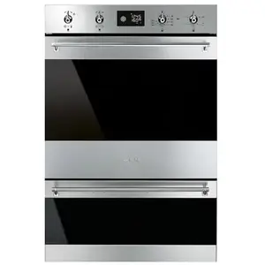 Comparateur de prix : Four encastrable SMEG DOSP6390X Double four Inox