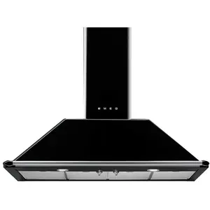 Comparateur de prix : Smeg Hotte décorative Smeg Victoria KT110BLE - Noir