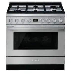 Comparateur de prix : Smeg Smeg Elite Portofino CPF9GPX Cuisinière Acier inoxydable