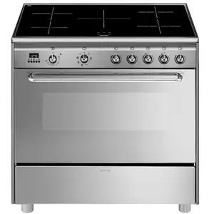Comparateur de prix : Smeg piano de cuisson induction concerto 90 cm scd90imx9-1