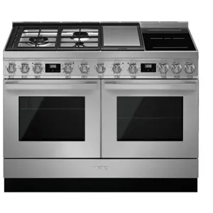 Smeg Smeg Portofino CPF120IGMPX Cuisinière Acier inoxydable pas cher