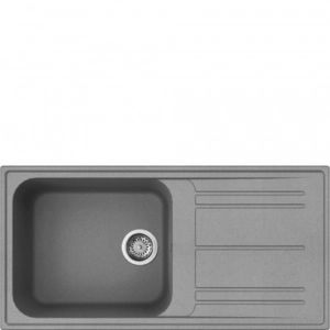 évier Granit Encastrable Smeg Lz150ct Ciment pas cher