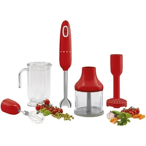 Comparateur de prix : Smeg Smeg 50's Style HBF02RDEU - Mixeur à main - 700 Watt - rouge