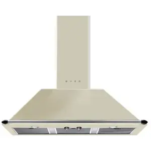 Hotte decorative SMEG KT100PE 100 cm 4 vitesse(s) 606 m³/h pas cher
